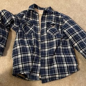 wrangler flannel with sherpa liner